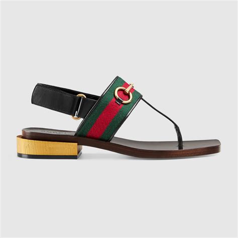 red gucci horsebit sandals|Gucci Horsebit sandals flat.